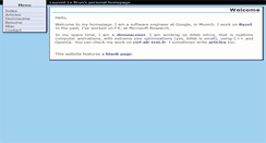 Desktop Screenshot of laurent.le-brun.eu